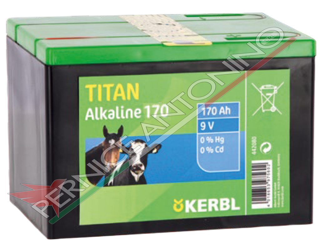 Batteria alcalina TITAN 170