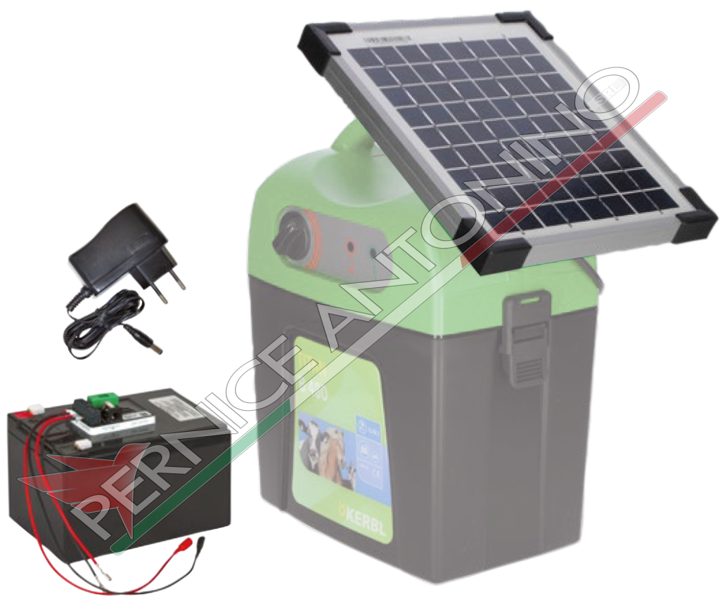 Set solare 5W per elettrificatori 