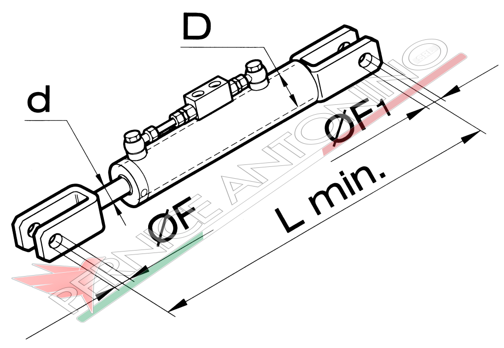 Hydraulic side link