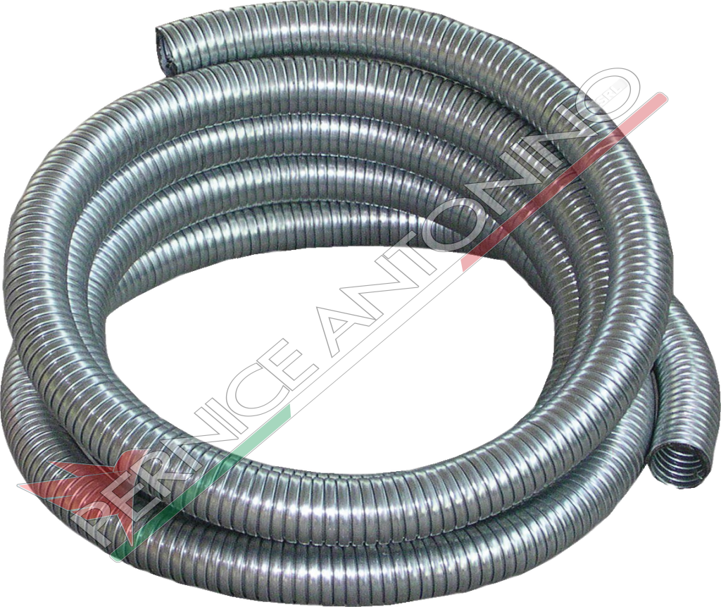 FLEXIBLE PIPE IN STEEL GALVANIZED FOR UNLOADING MOTOR