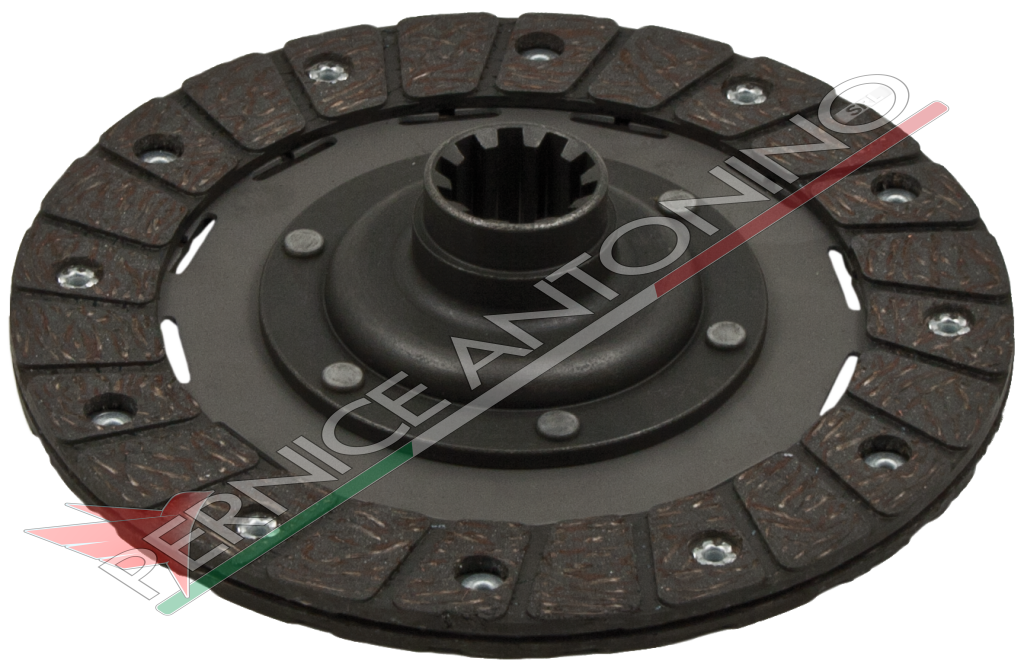 Rigid clutch plate - rounded hub 180x124x3.529.5x24x4.5 - 10 grooves