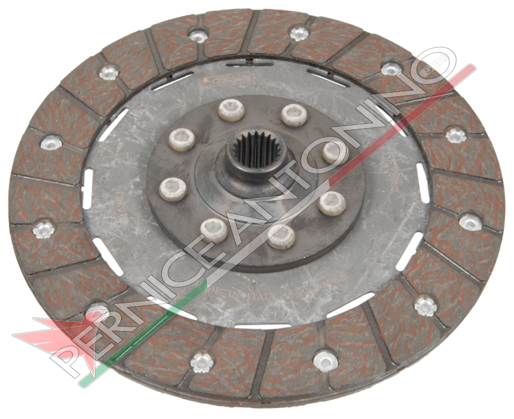 PTO clutch disc rigid