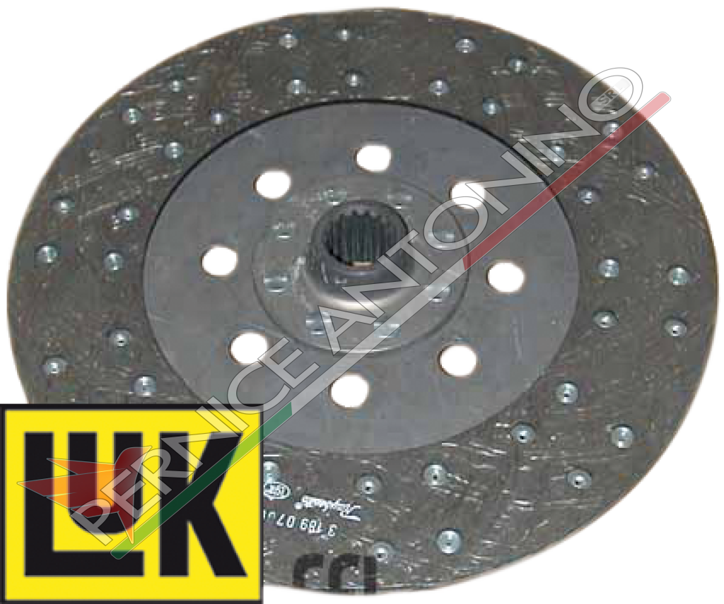 Rigid PTO plate 310x175x3.530x27EV - Z.16