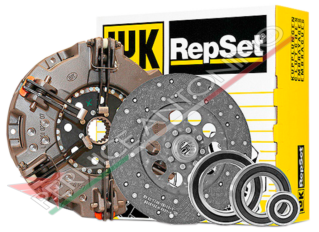 6-lever clutch kit with central metal-ceramic disc and Ø 310 mm PDF disc with bearings