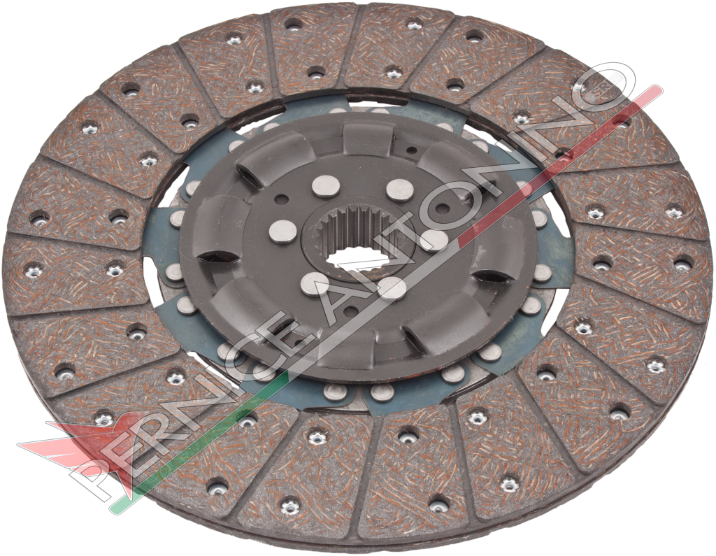 Central clutch plate with tension springs 330x196x4.241x36.5EV - 24 grooves