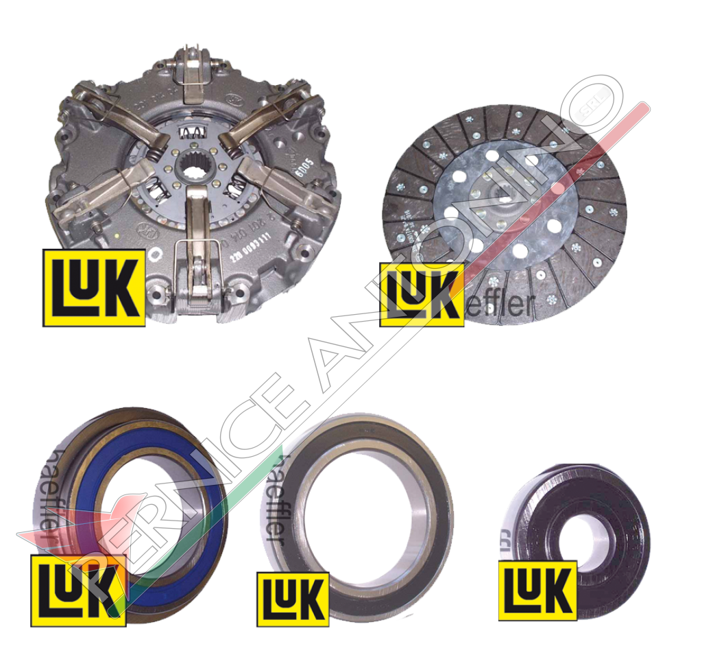 Complete clutch kit. Plate Ø 280 mm