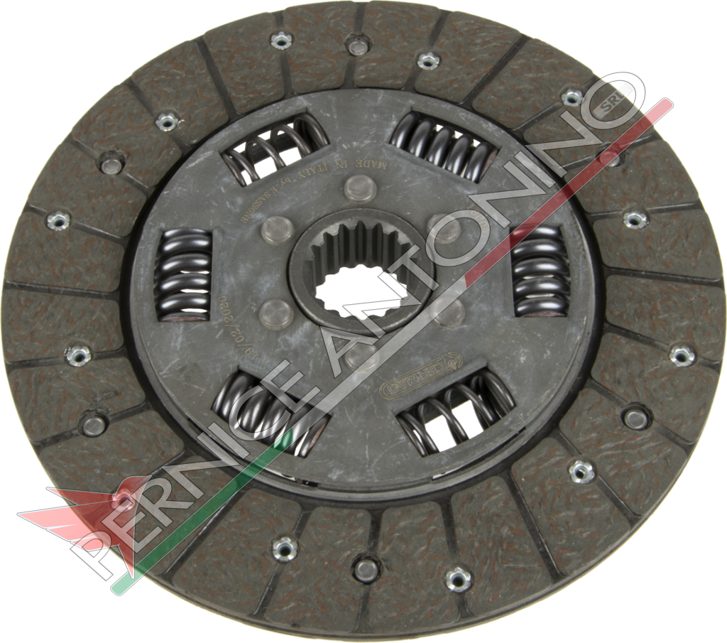 Rigid clutch plate in organic material gearbox Ø 225 mm 35x31 - Z18