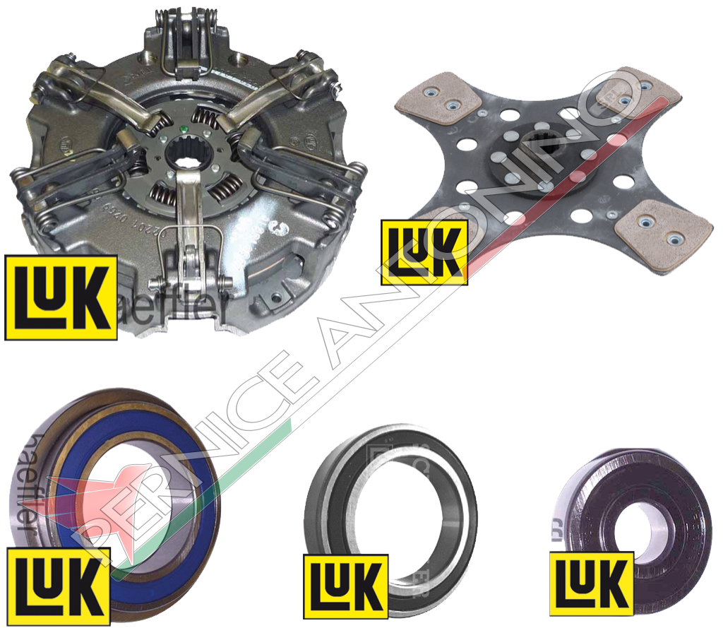 Complete clutch kit. Plate Ø 280 mm