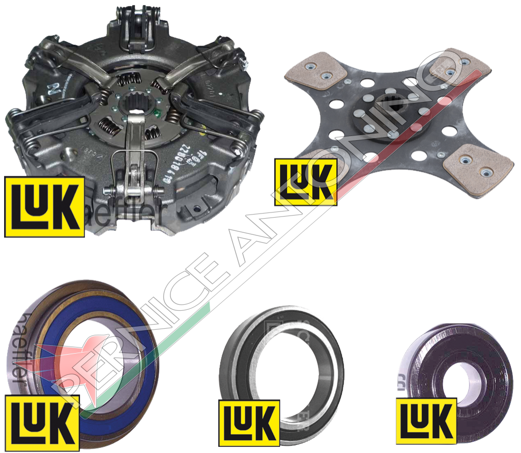 Complete clutch kit. Plate Ø 280 mm