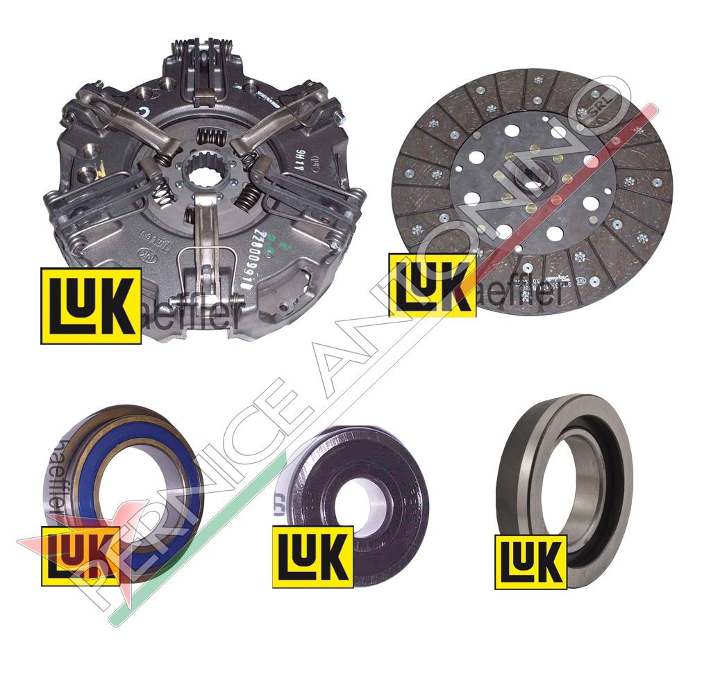 Complete clutch kit. Plate Ø 280 mm