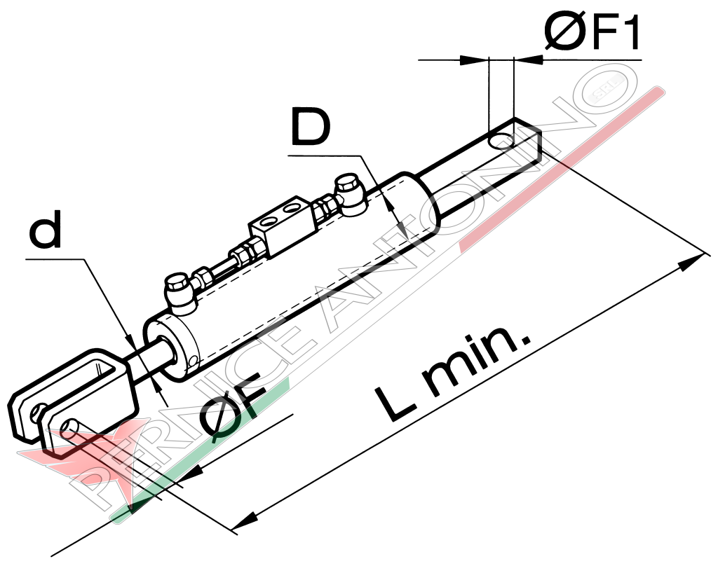 Hydraulic side link