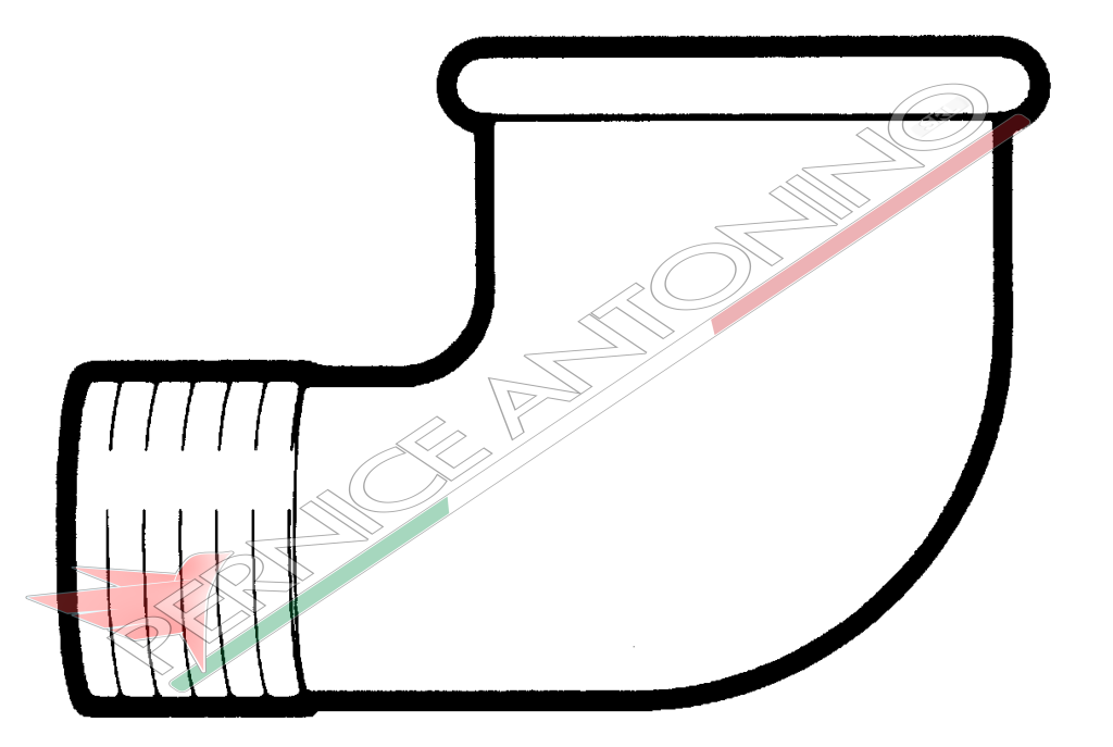 STEEL FITTINGS FOR LITERS COUNTER