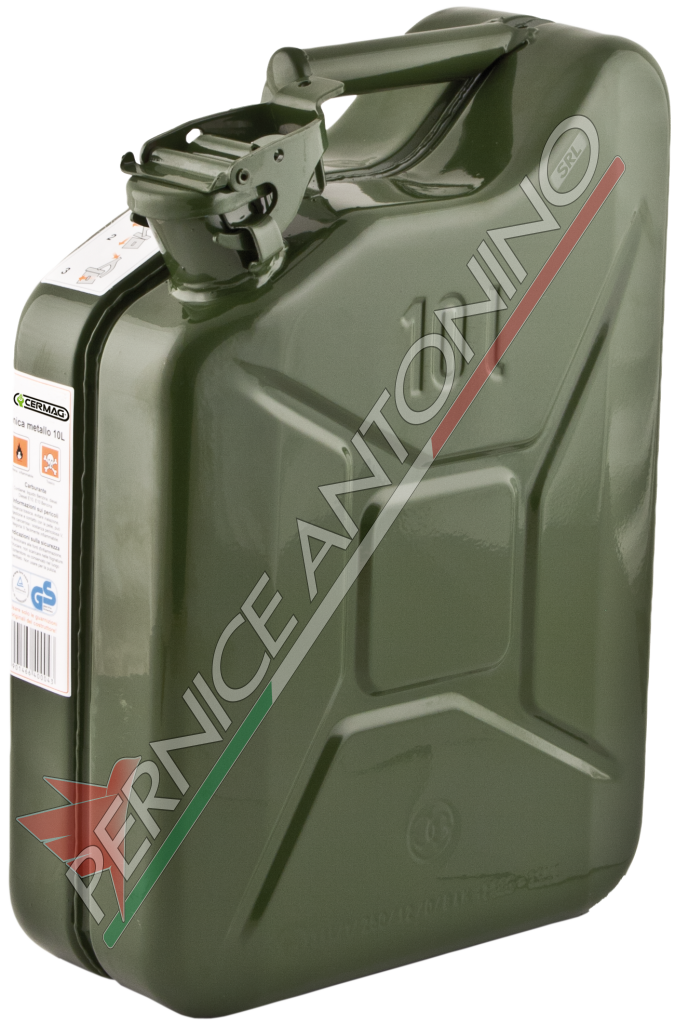 TANICA IN METALLO PER CARBURANTE - 10 L