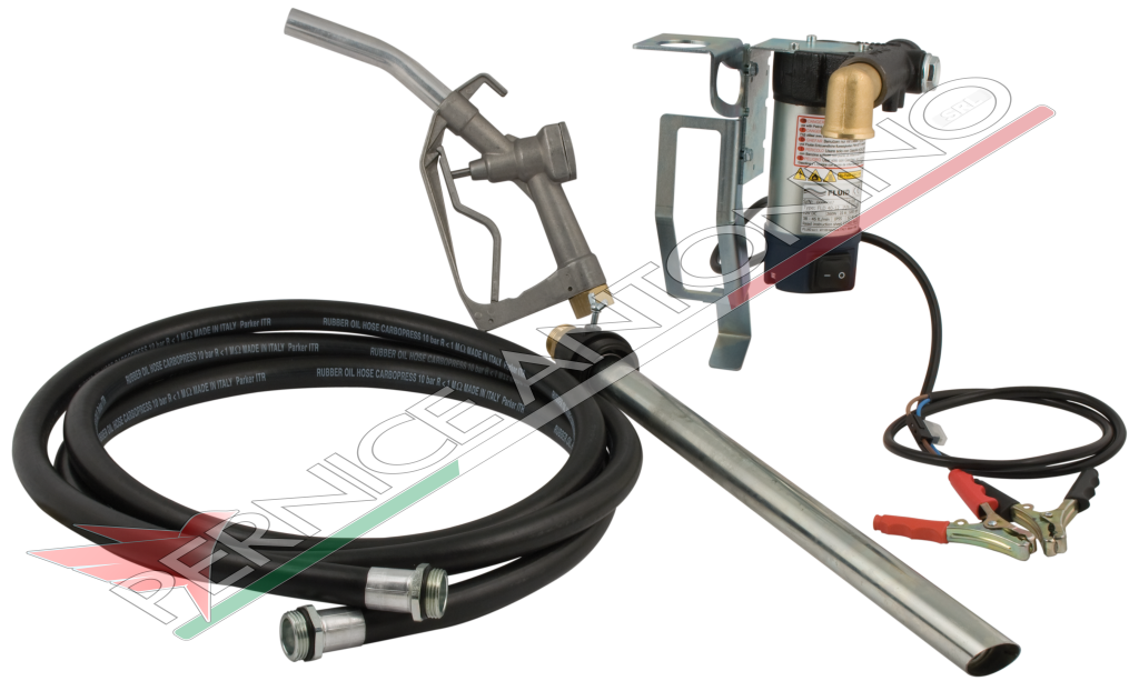 12 V ELECTRIC PUMP KIT FOR TRANSFERRING DIESEL FUEL FROM DRUMS