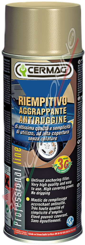 STUCCO RIEMPITIVO SPRAY AGGRAPPANTE, ANTIRUGGINE