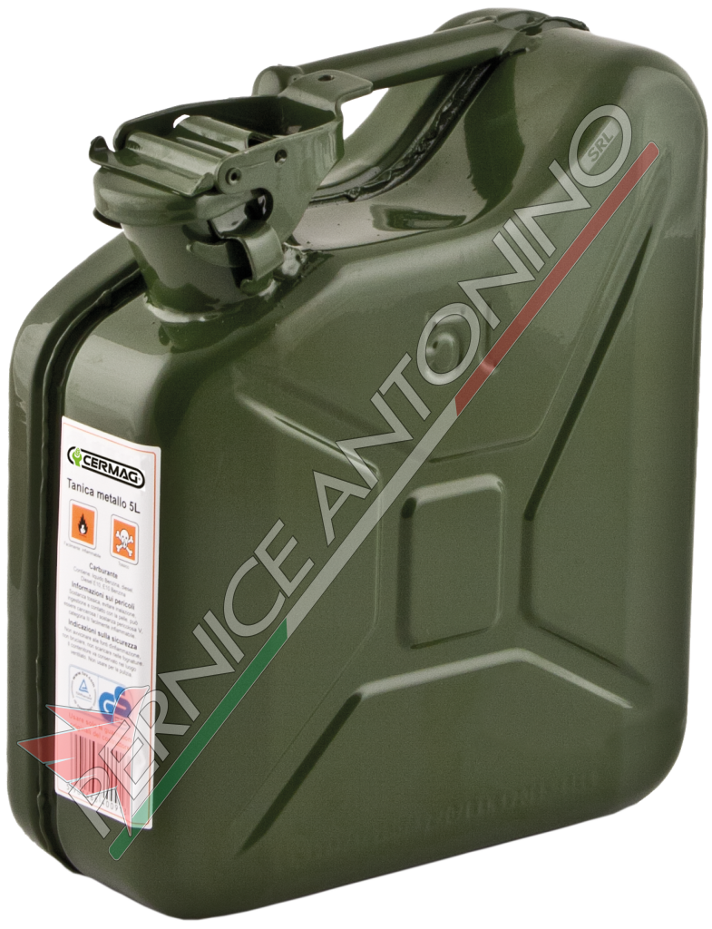 TANICA IN METALLO PER CARBURANTE - 5 L