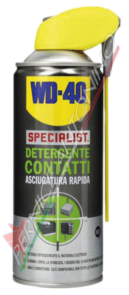 DETERGENTE CONTATTI WD40 ASCIUGATURA RAPIDA -400ml-