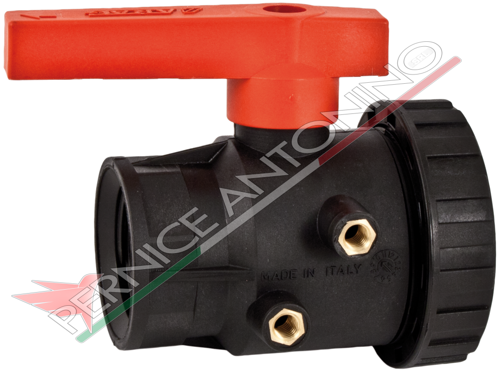 BALL VALVE WITH GAS THREAD FEMALE CONNECTION