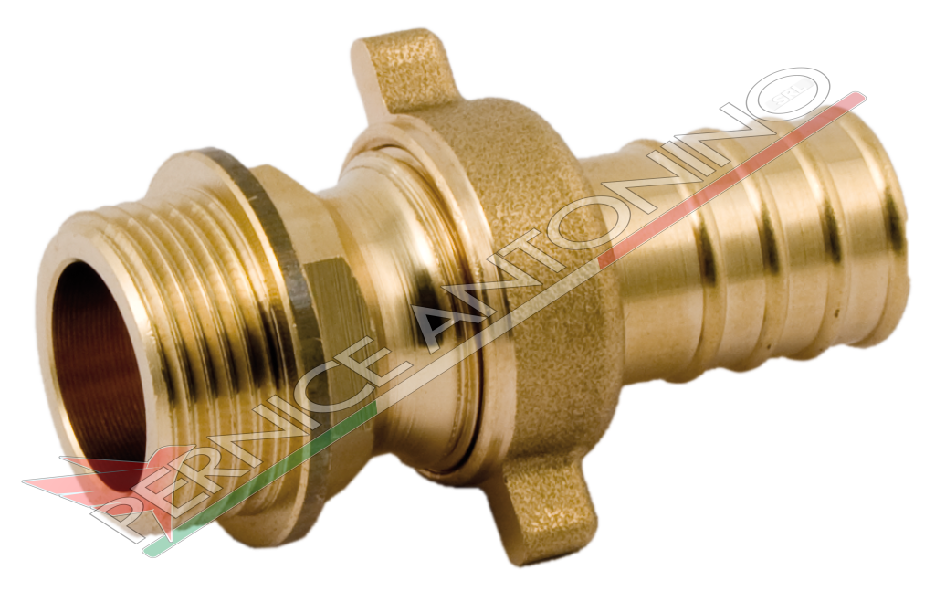 THREE PIECES HOSE CONNECTOR-STRAIGHT