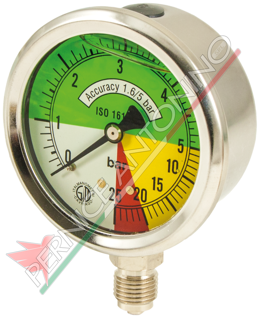 ISOMETRIC GLYCERIN FILLED PRESSURE GAUGES