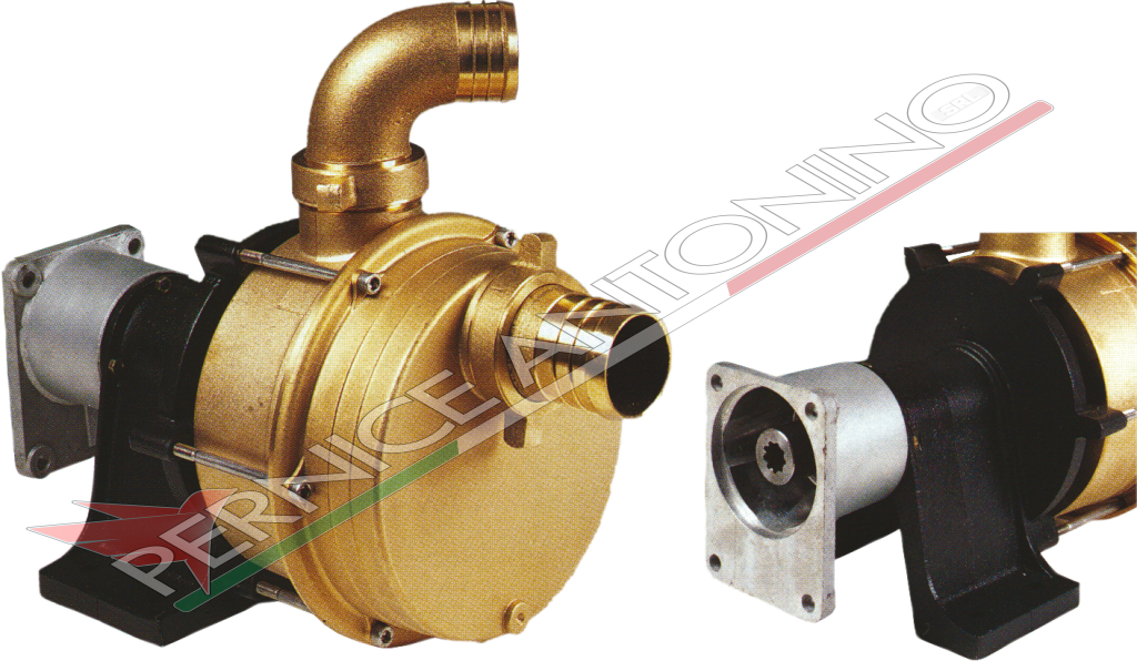 SELF-PRIMING PUMPS IN BRONZE WITH FLANGING FOR HYDRAULIC ENGINES