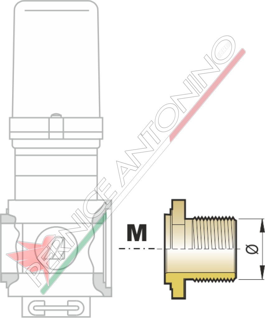 Flangia per valvole SERIE 463/863