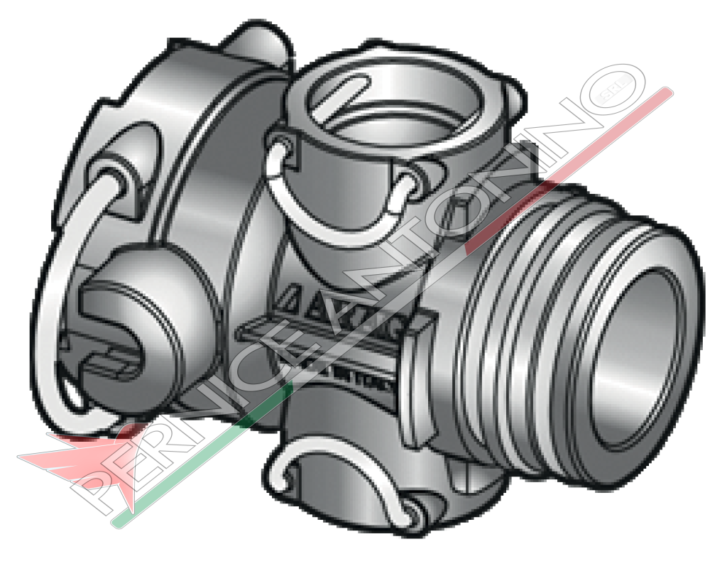 collettore modulare T3 T1F doppio 