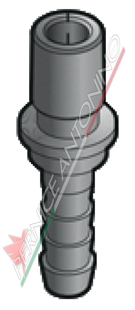 Portagomma per tubo Ø 8 mm