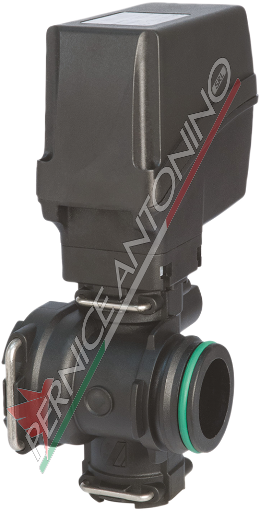 Electric boom section valve