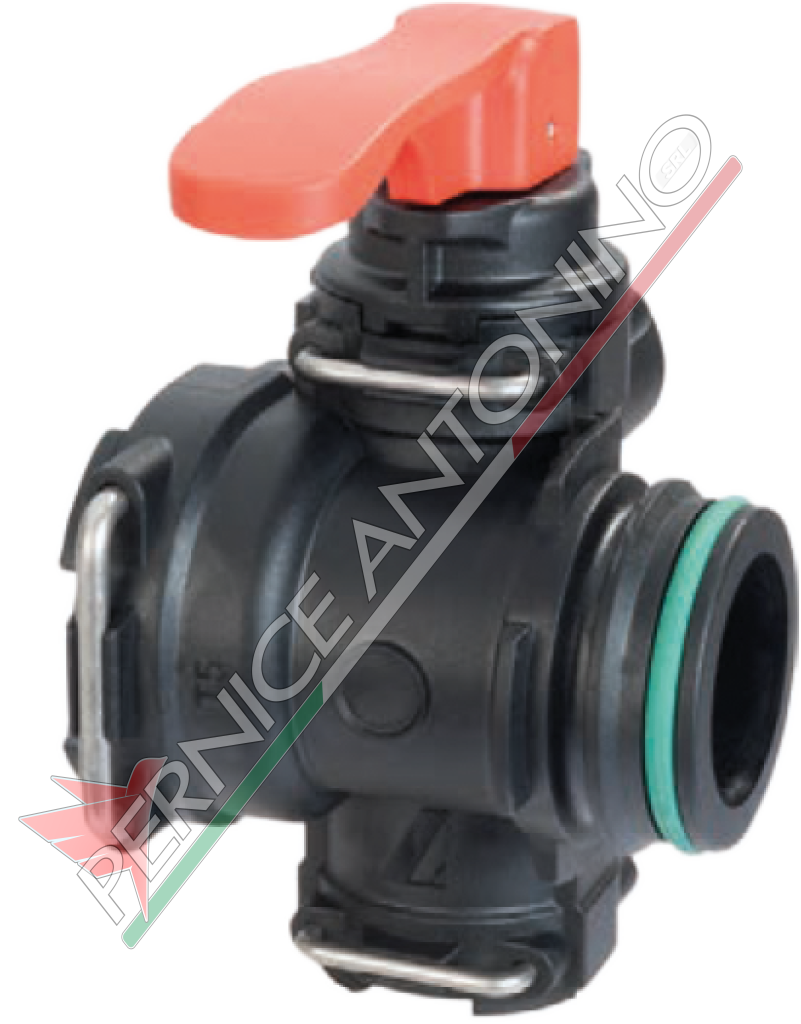 Manual boom section valve