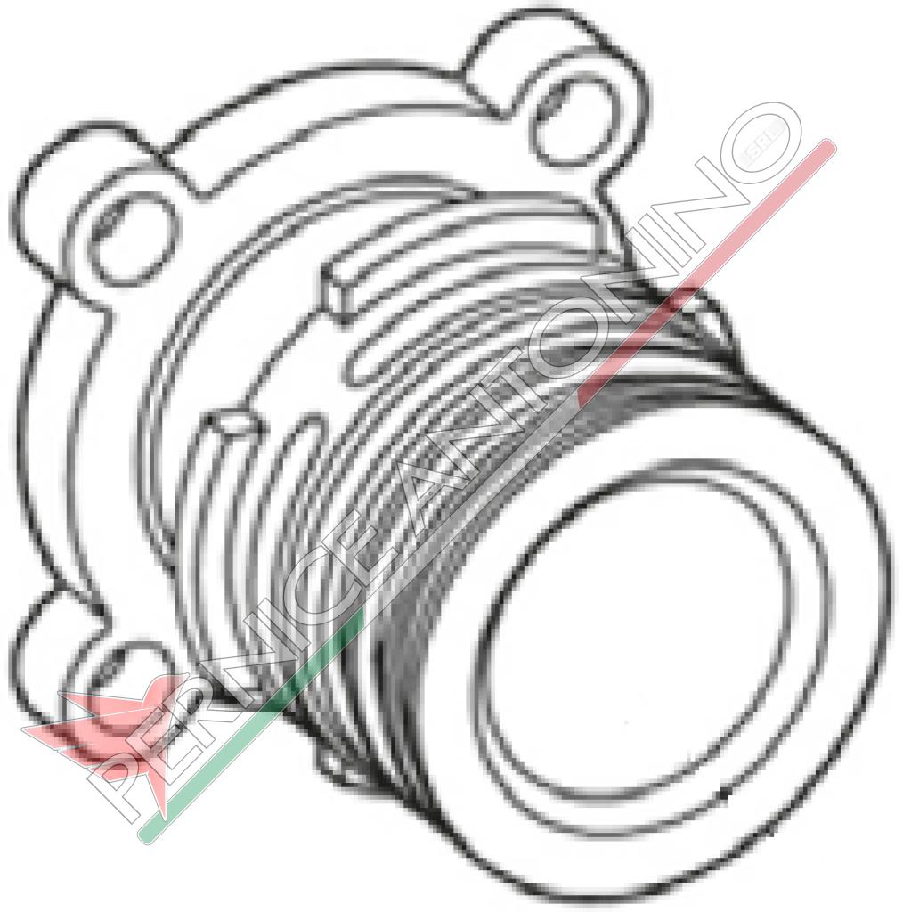 Coupling flange with 464-473 series valves