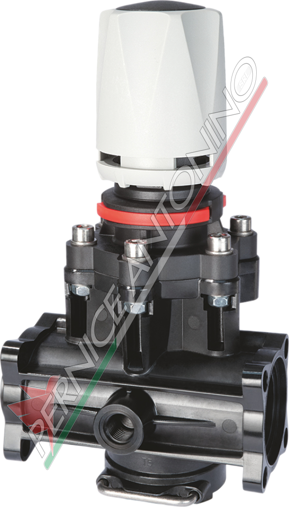 Manual diaphragm regulator valve