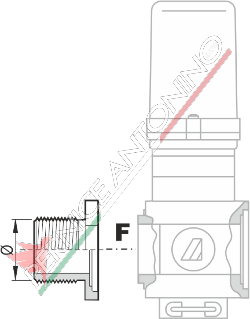 Flangia per valvole SERIE 463/863