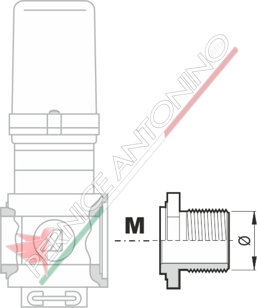 Flangia per valvole SERIE 463/863