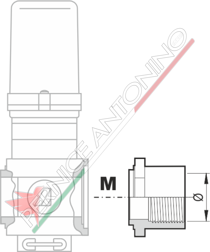 Flangia per valvole SERIE 463/863