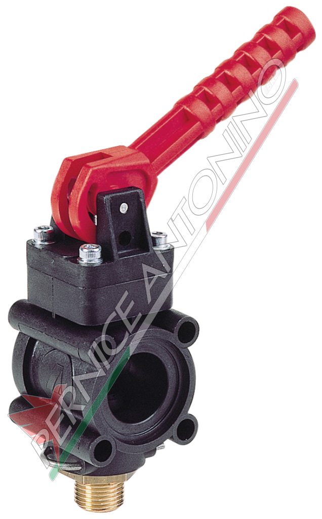 Manual boom section valve