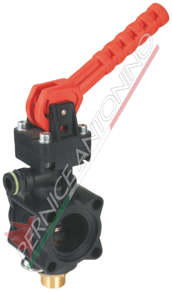 Manual boom section valve