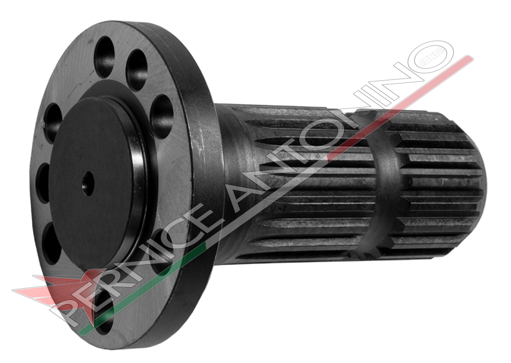 PTO shaft with flange