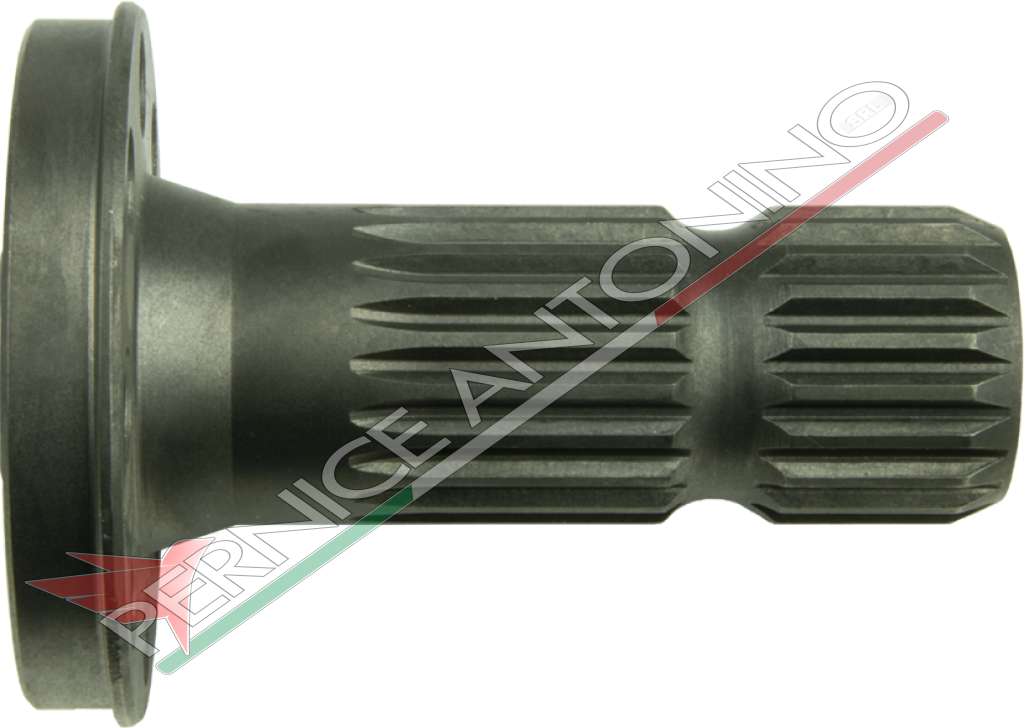 PTO shaft with flange