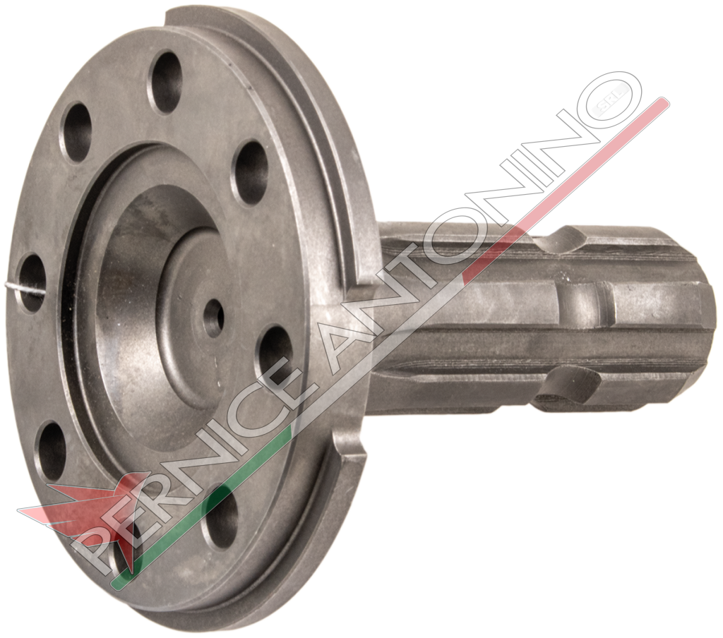 PTO shaft with flange