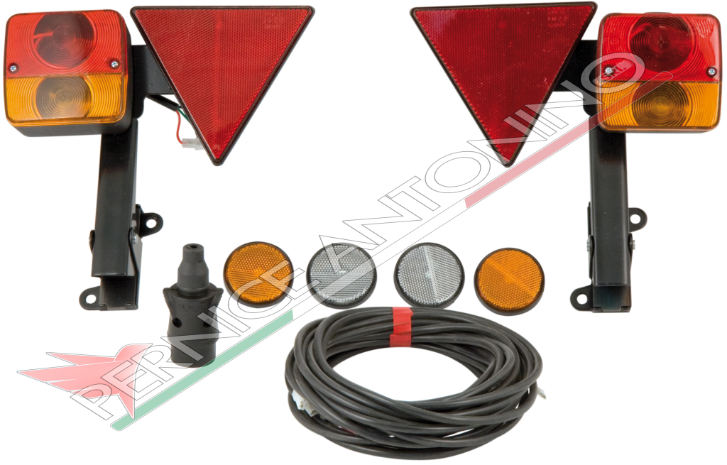 KIT FOR LAMPS SET ON LOCKABLE REVOLVING SUPPORT