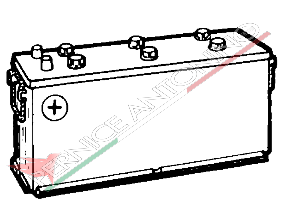 Batteria standard 12V - HELLA