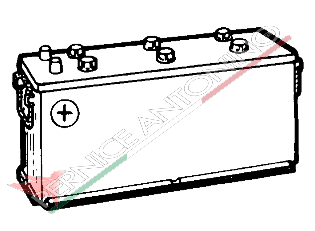 Standard 12V battery - ENERGECO