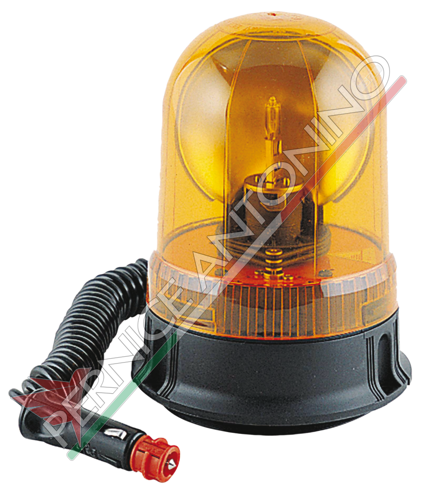 ROTATING LIGHT WITH MAGNETIC BASE AND SUCTION CUP