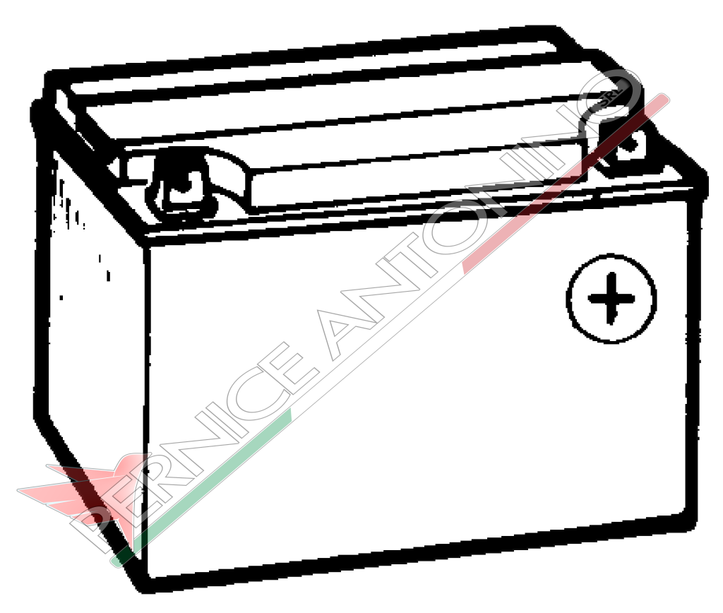 Standard 12V battery - ENERGECO