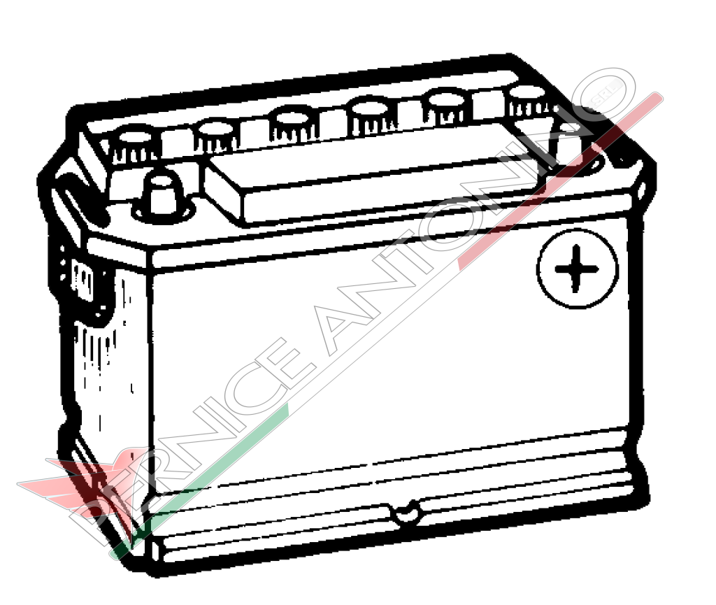 Batteria standard 12V - HELLA