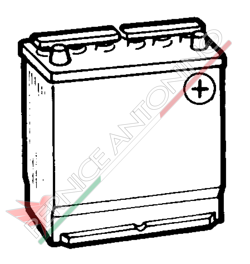 Batteria standard 12V tipo stretto - ENERGECO