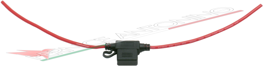 Watertight fuse holder for mini blade fuses