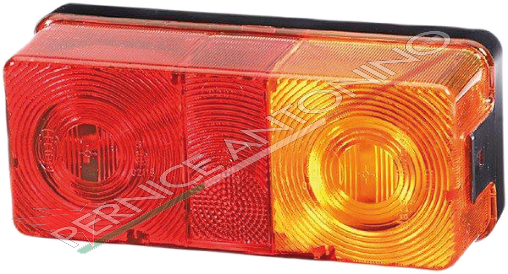 COMBINED REAR LIGHT WITH LICENCE NUMBER LIGHT ON LEFT