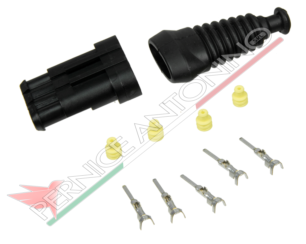 AMP/TYCO 4 ways female connector Kit 